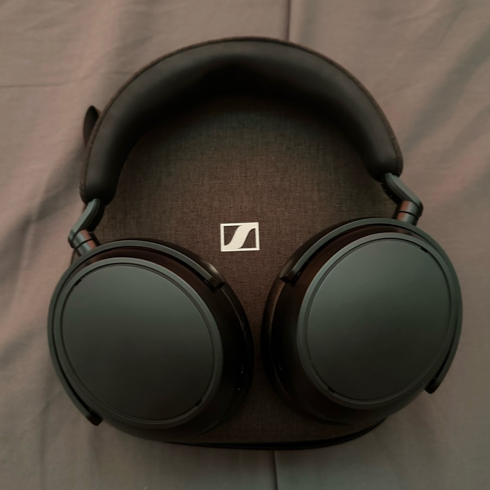 Sennheiser Black Over-Ear Headphones with Superior Sound